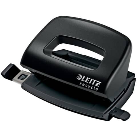 LEITZ Locher Recycle Mini schwarz