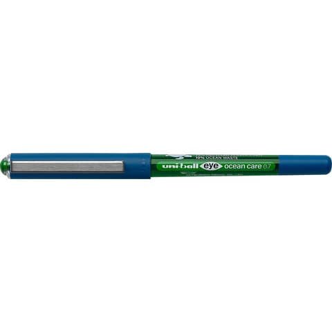 uni-ball eye ocean care Gelschreiber 0,4 mm, Schreibfarbe: grün, 1 St.