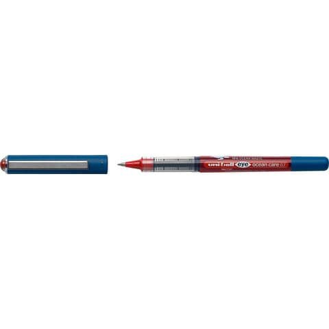 uni-ball eye ocean care Gelschreiber 0,4 mm, Schreibfarbe: rot, 1 St.