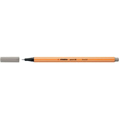 STABILO Fineliner - point 88 - warmgrau