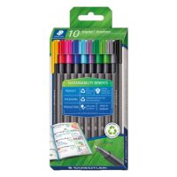 STAEDTLER Feinschreiber triplus® - 0,3 mm, 10 Farben