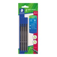 STAEDTLER Feinschreiber triplus® - 0,3 mm, blau, 4...