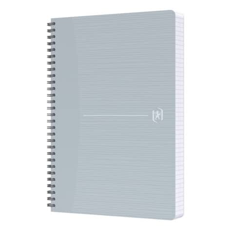 OXFORD Spiralbuch My RecUp - A5, 5 mm kariert, 90 Blatt, sortiert, SCRIBZEE®