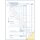 AVERY ZWECKFORM 1743 Kassenbuch Bericht A5 2x40Blatt SD blau