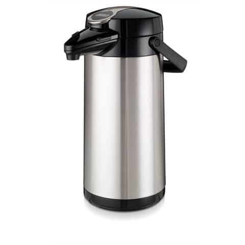 BONAMAT Pumpkanne Furento - 2,2 L, Edelstahlinnenzylinder