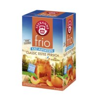TEEKANNE frio Classic Eistee Pfirsich Tee kalt 18 Portionen