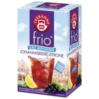 TEEKANNE frio® - Johannisbeere-Zitrone - 18 Beutel