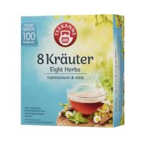 TEEKANNE 8 Kräuter Tee 100 Portionen