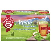 TEEKANNE Alpine Bergkräuter Tee 18 Portionen