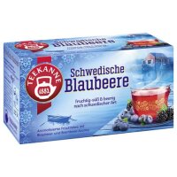 TEEKANNE Schwedische Blaubeere Tee 20 Portionen