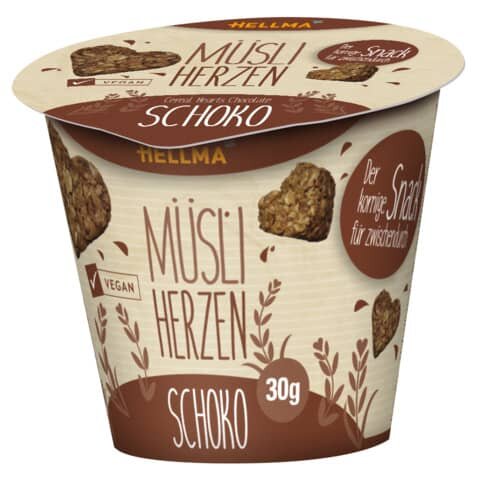 HELLMA Müsli-Herzen Schoko Müsli 30x 30,0 g