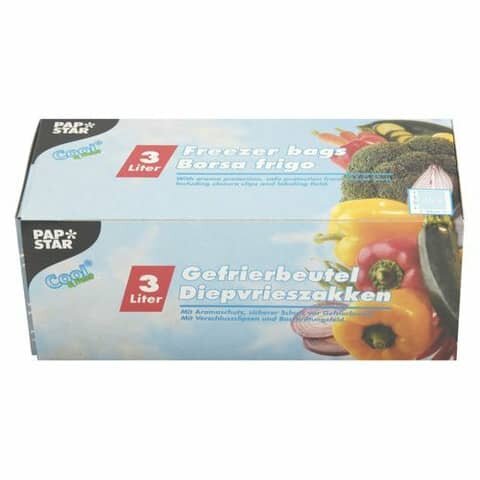 75 PAPSTAR Gefrierbeutel 3,0 l