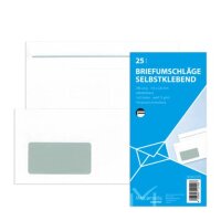 MAILMEDIA Briefumschläge DIN lang (220x110 mm), mit...