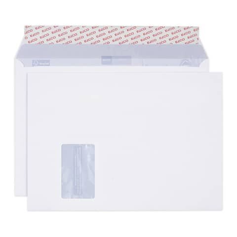 ELCO Briefhülle Proclima - C4, hochweiß, Haftklebung, 100 g/qm, 250 Stück Box