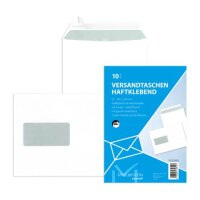 MAILMEDIA Versandtaschen C5 (162x229 mm) mit Fenster,...