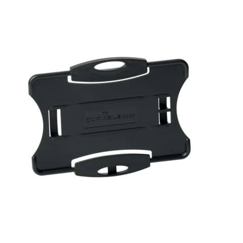 DURABLE Kartenhalter ECO - für 1 Ausweis, 87 x 57 cm, schwarz, 10 Stück
