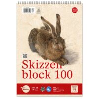 EDITION DÜRER Skizzenblock - A4, 100 g/qm, 100 Blatt