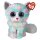 TY Plüschfigur Beanie Boos - Katze Opal, 15 cm