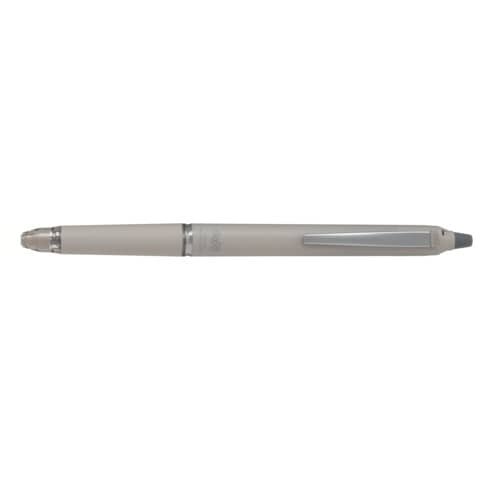 PILOT Tintenroller FriXion Zone 0.7, mit Druckmechanik & FriXion Metall-Mine, radierbare Tinte, nachfüllbar, 0.7mm (M), beige