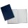 DONAU Geschäftsbuch - A5, 96 Blatt, 70 g/qm, kariert, blau