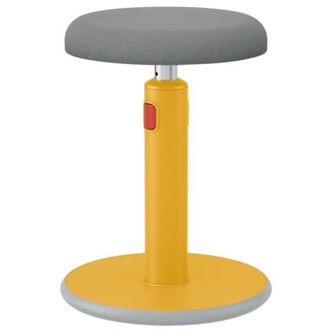 LEITZ Hocker Ergo Cosy 65180019 grau, gelb