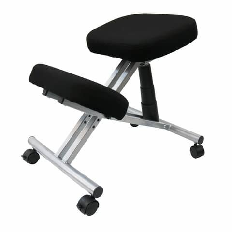 UNILUX Kniestuhl ERGO LEG, schwarz