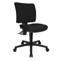 TOPSTAR Bürodrehstuhl U50 ohne Armlehnen - schwarz,...