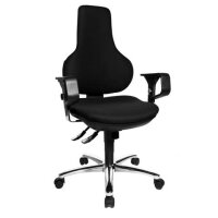 TOPSTAR Drehstuhl Ergo Point SY Deluxe - schwarz, mit...